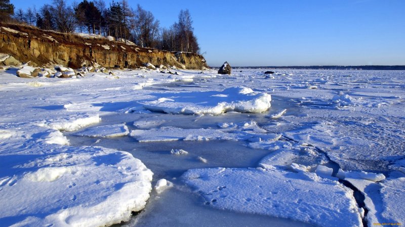Браславские озера зимой
