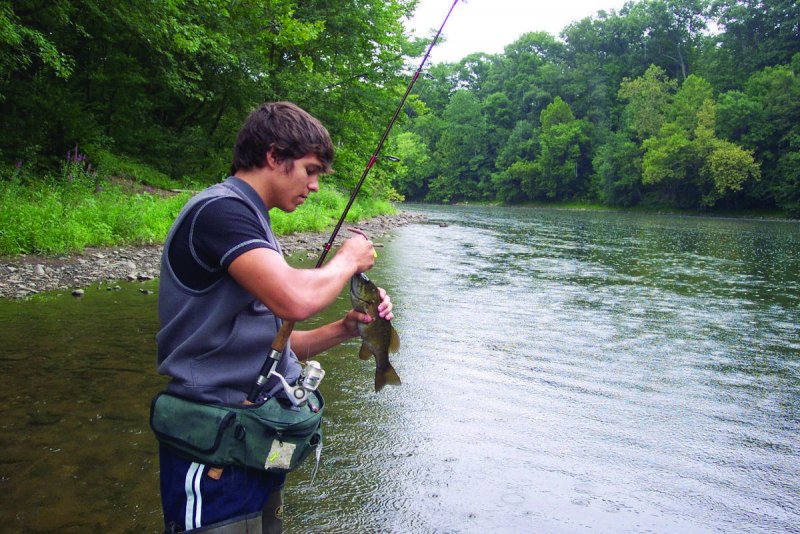 Рыбалка на речке
