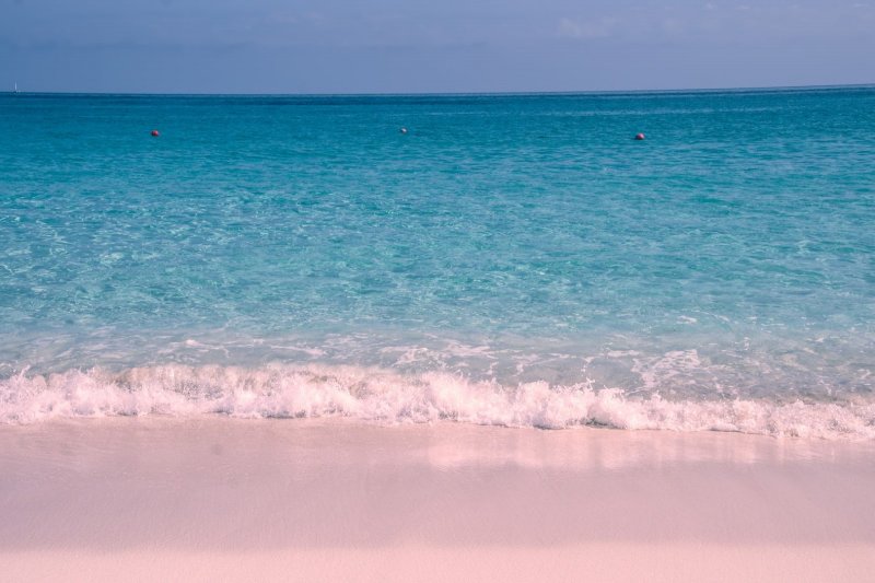 Багамские острова розовый пляж