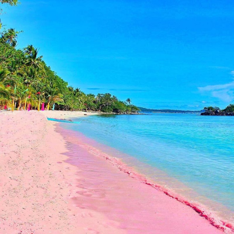 Харбор Багамы розовый пляж