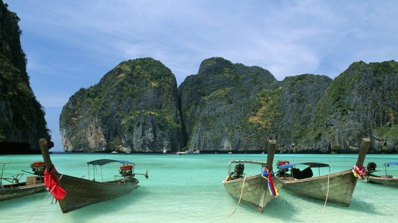 Краби Пхи-Пхи остров в Тайланде