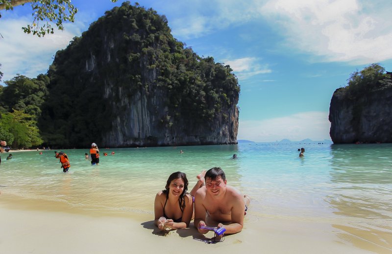 Рейли пляж в Тайланде