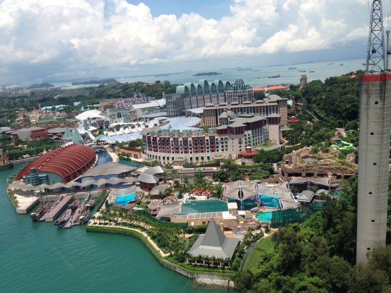 Остров Сентоза в Сингапуре развлечения