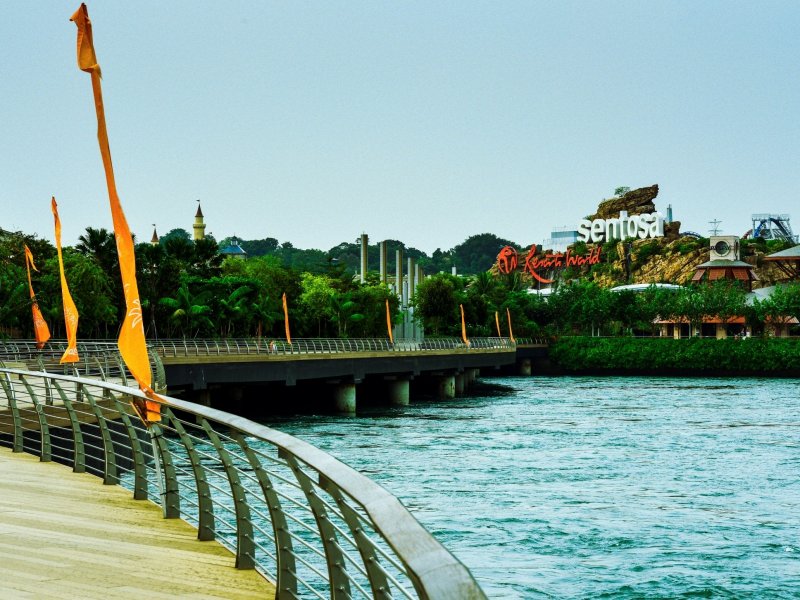 Сингапур Сентоза мост
