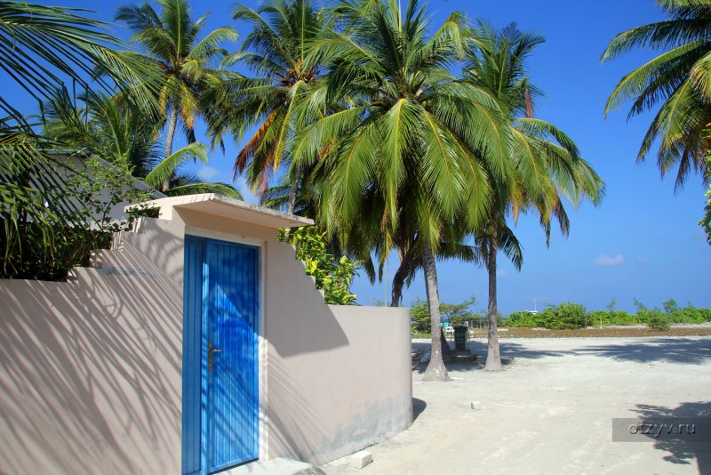 Остров пикник Мальдивы