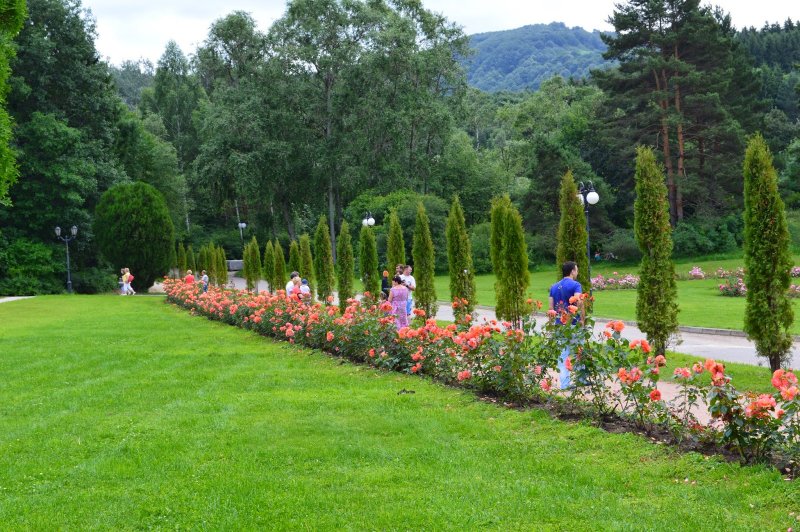 Кисловодск – Курортный парк. Долина роз