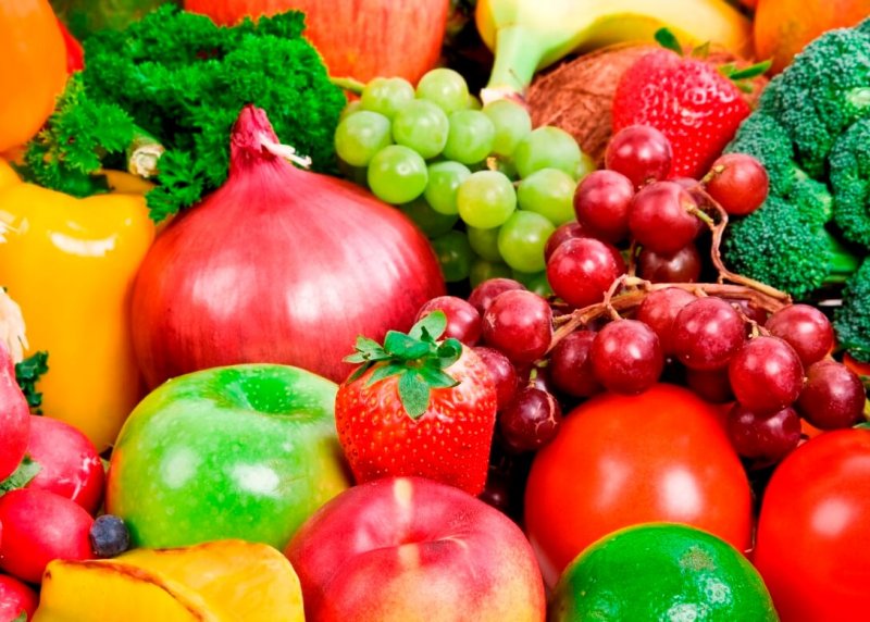 Фото баннера овощи фрукты