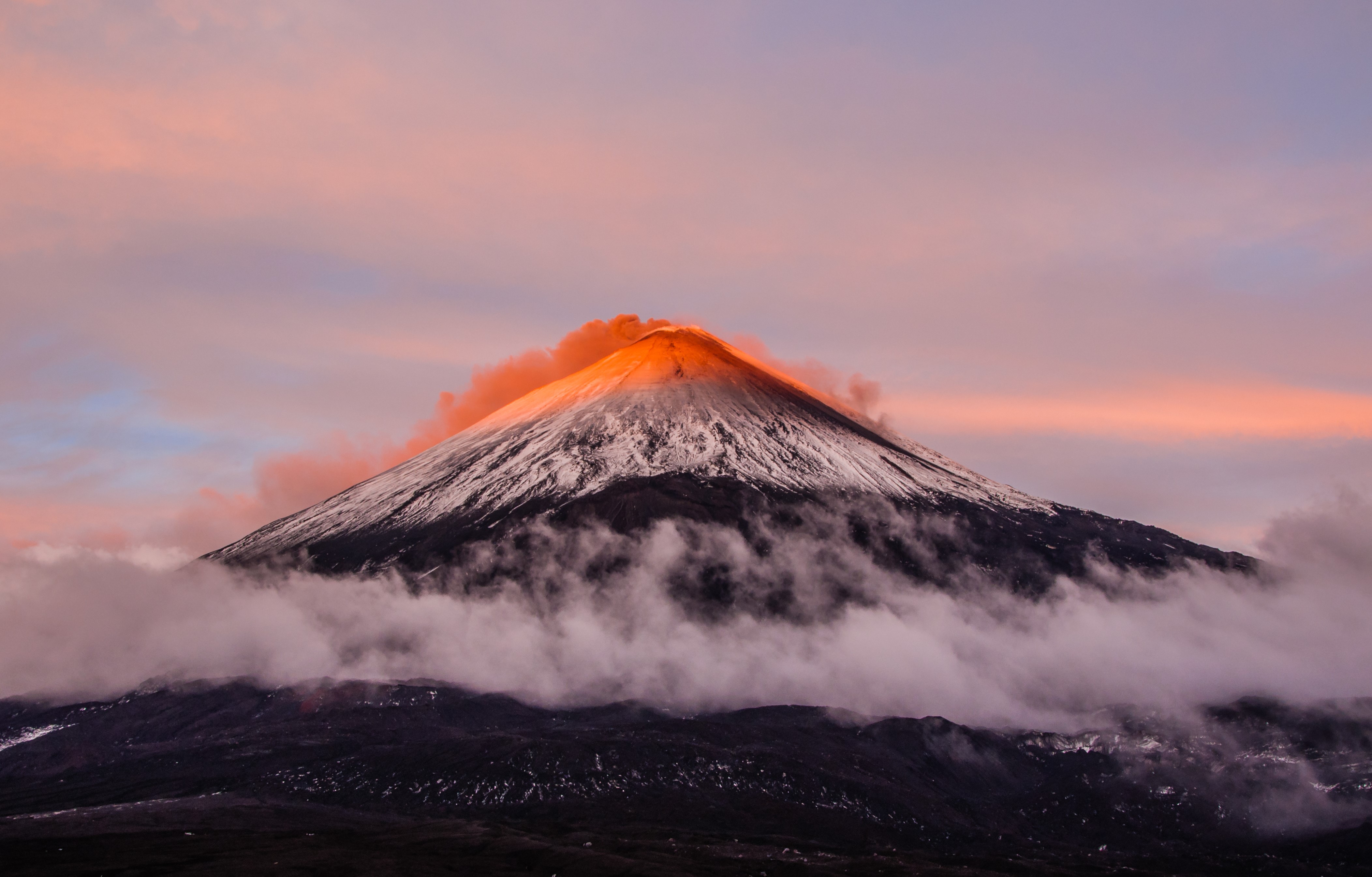 Самый высокий вулкан дальнего востока
