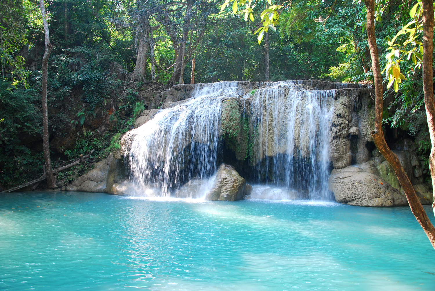 Водопад эраван таиланд