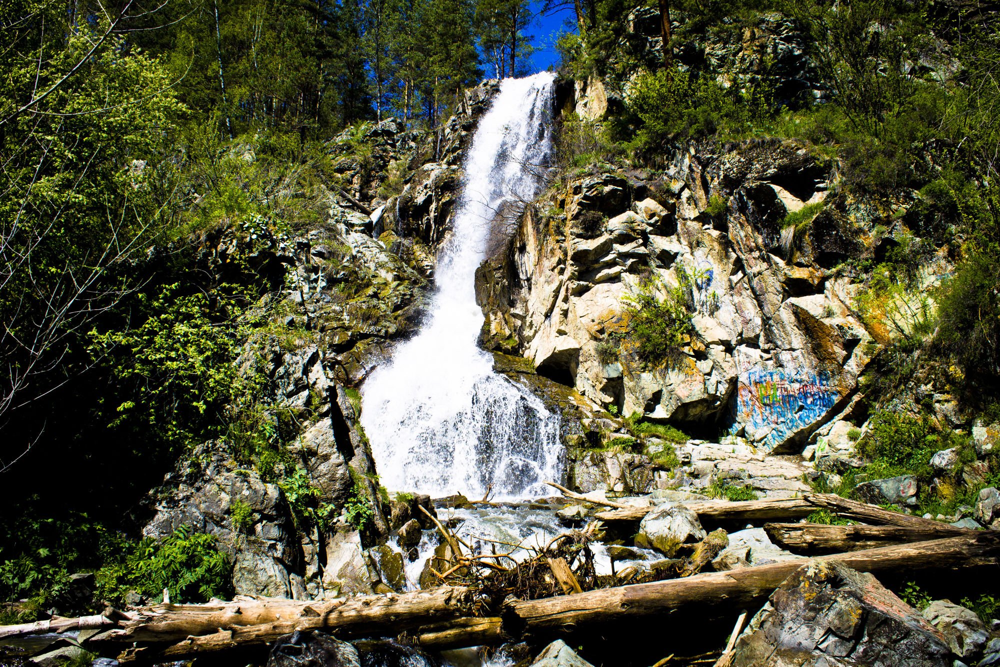 Фото горного алтая водопады