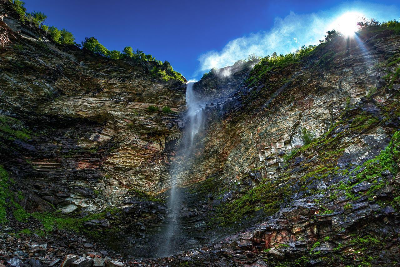 Альпийские водопады