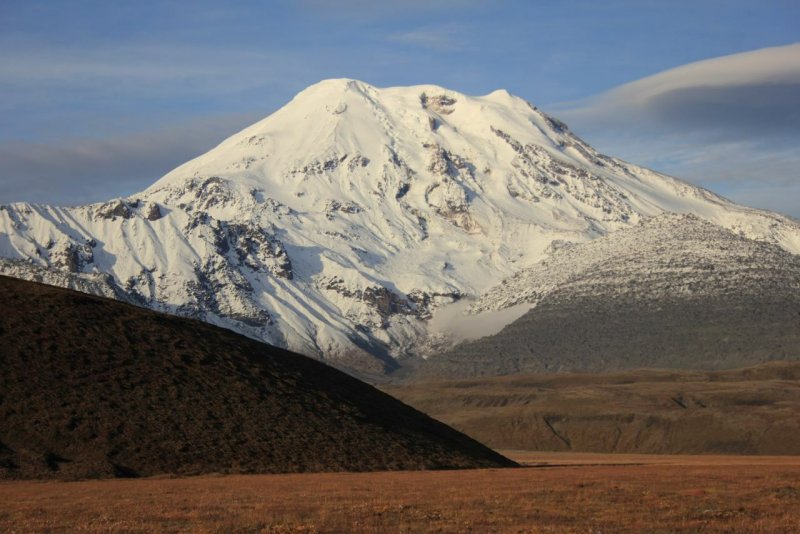 Горы Камчатки срединный хребет