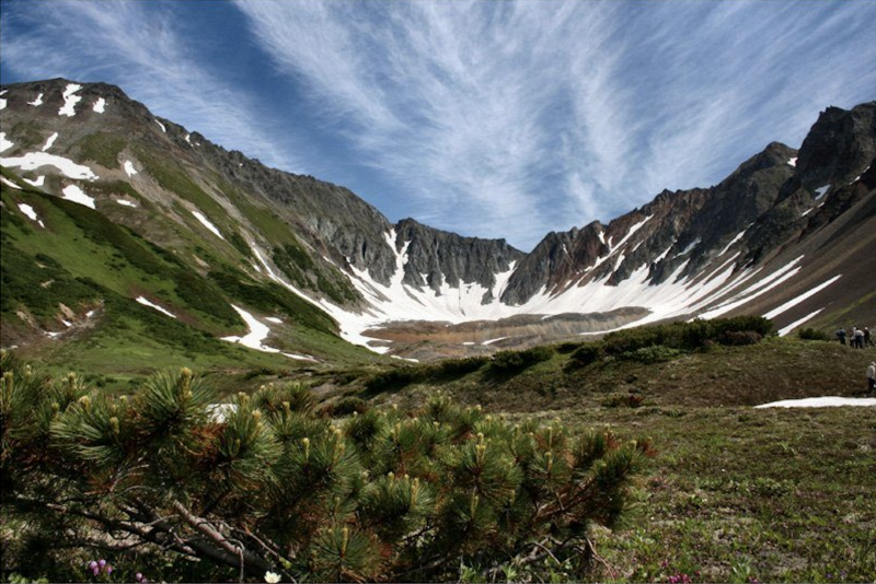 Гора Вачкажец Камчатка