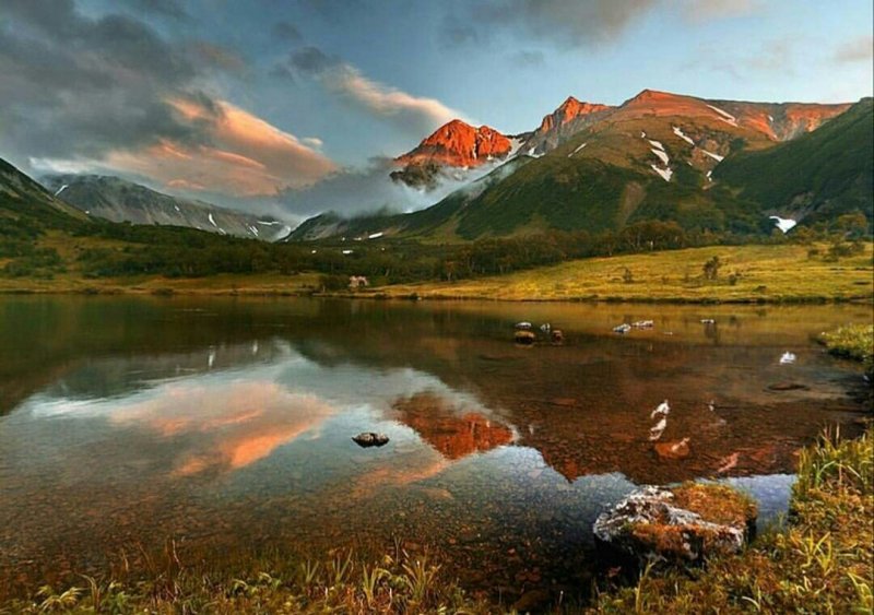 Вачкажец озеро Камчатка