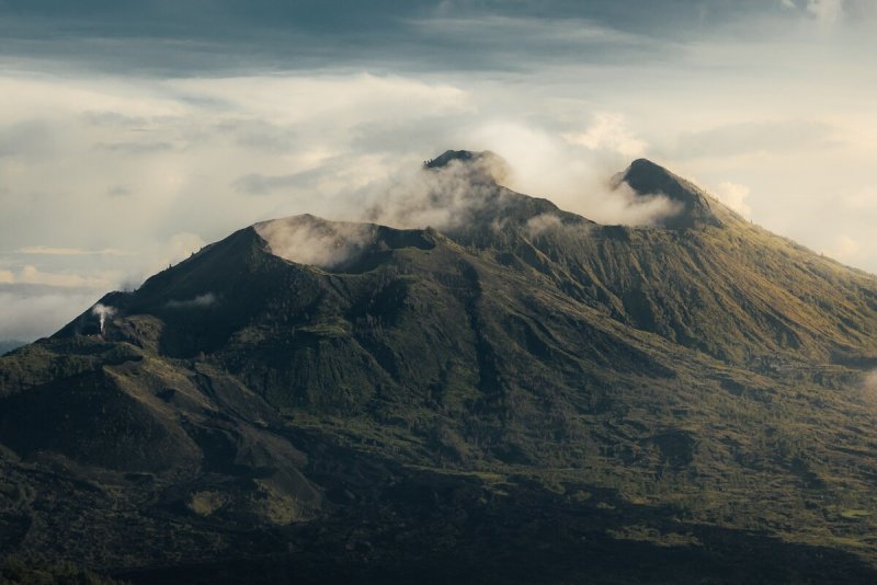 Вершина вулкана Батур