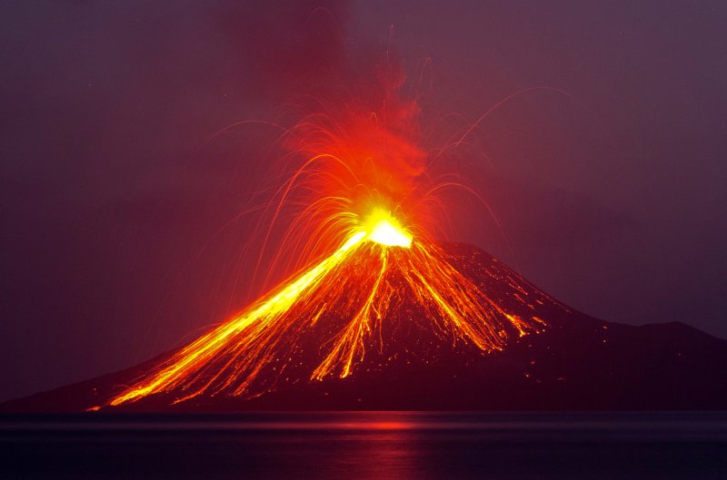 Извержение вулкана Кракатау 1883