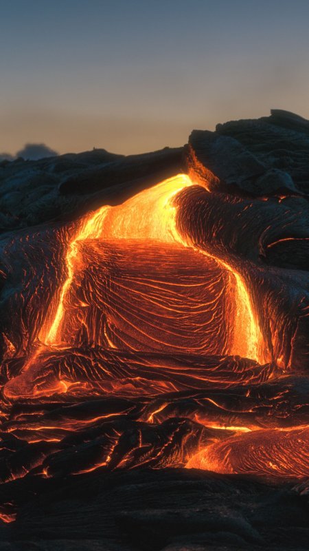 Лава магма вулкан