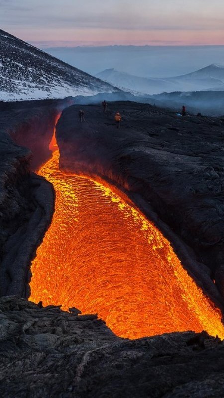 Магма вулкана
