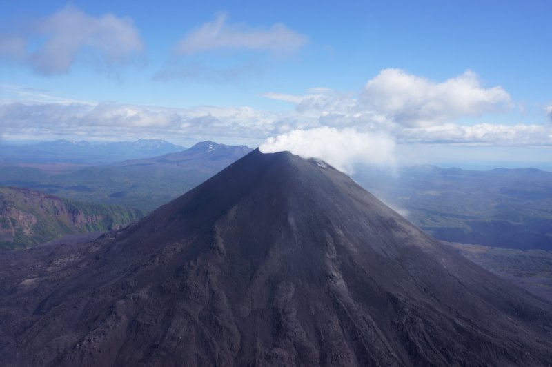 Ключевская сопка самый высокий вулкан Камчатки