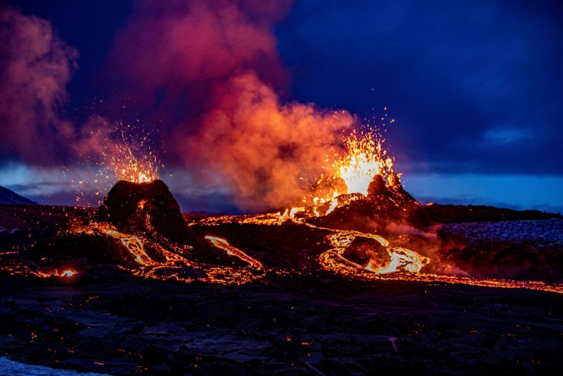 Исландия потухший вулкан