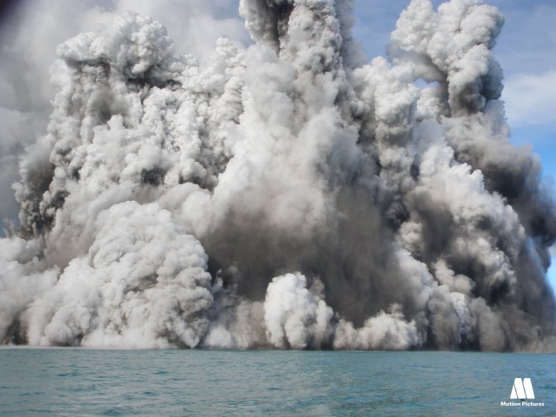 Подводный вулкан извержение в Тонга