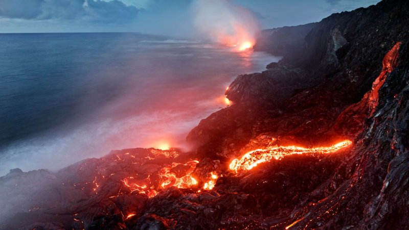 Гавайи вулкан Килауэа