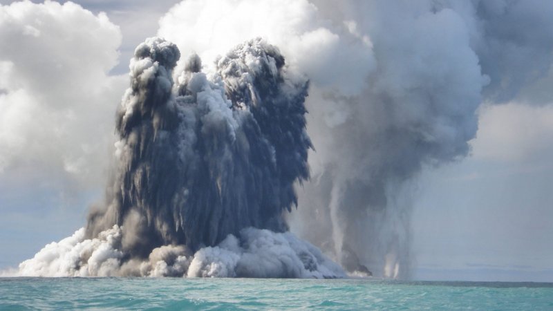 Подводный вулкан эксперимент