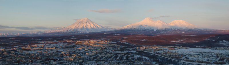 Петропавловск-Камчатский вулкан землетрясение