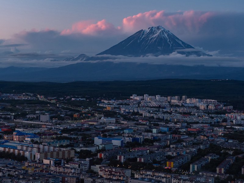 Петропавловск-Камчатский Авачинский вулкан