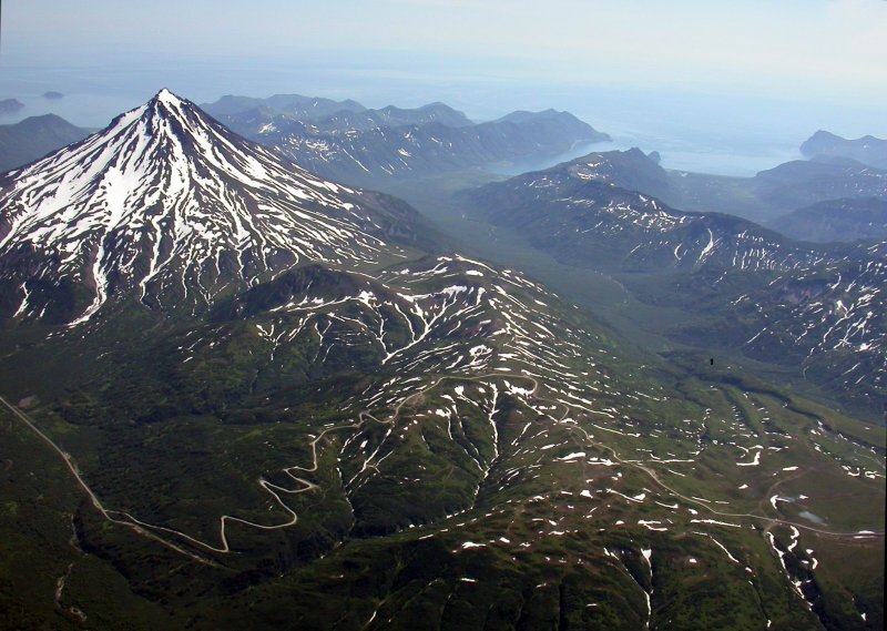 Вилючинский вулкан панорама