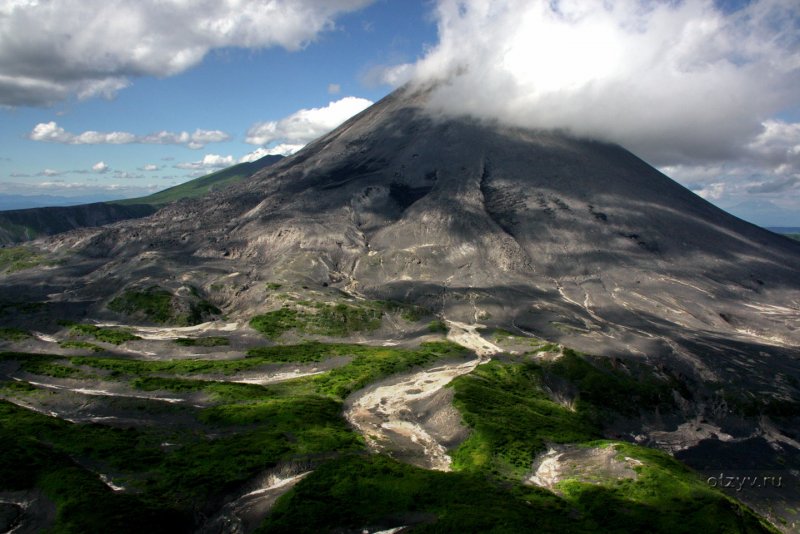 Вулканы Камчатки Вилючинский лава