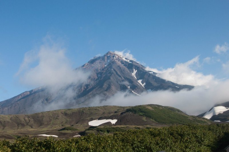 Корякский вулкан извержение 2008