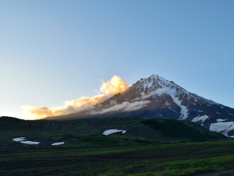 Камчатский край вулкан Вилючинский