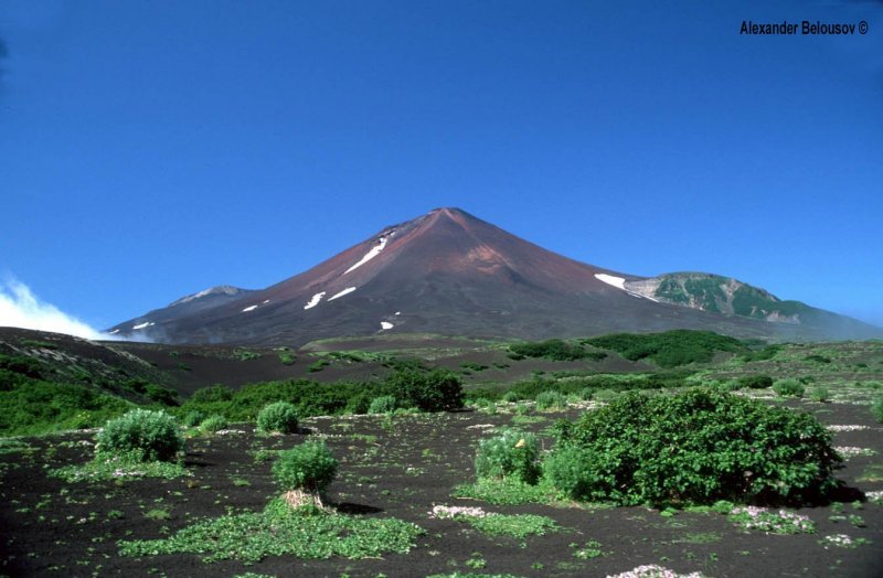 Ключевской вулкан извержение 2020