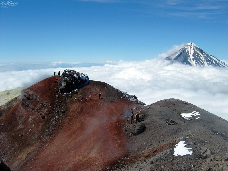 Авачинская группа вулканов Камчатка