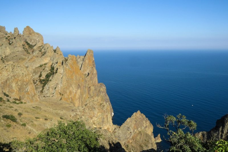 Коктебель Крым гора Карадаг
