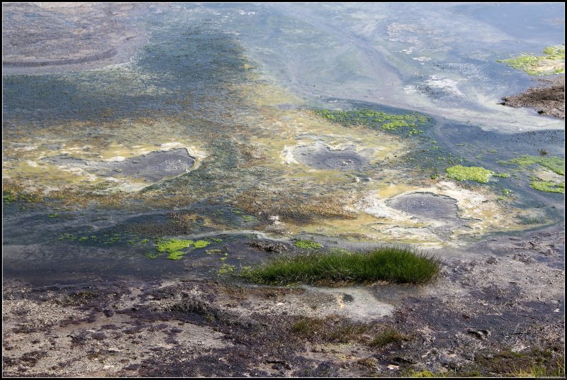 Кальдера вулкана Узон озеро банное