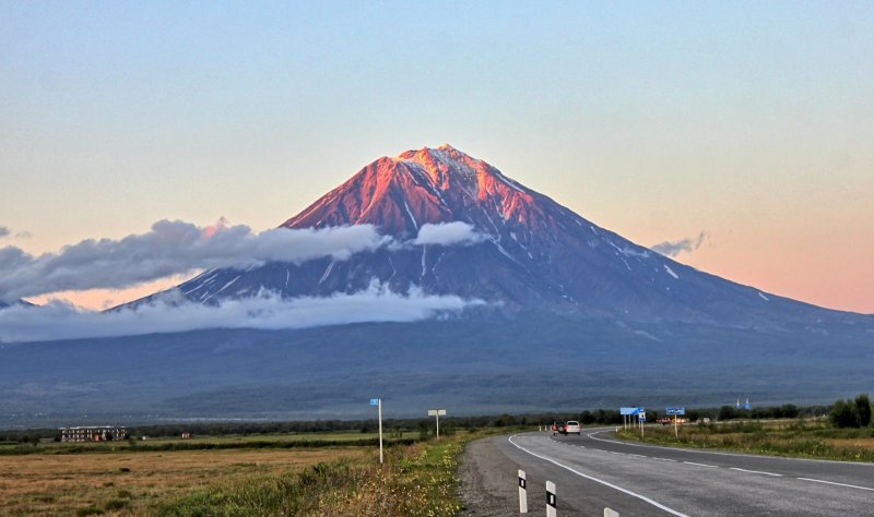 Петропавловск Камчатский вулкан Авачинская сопка