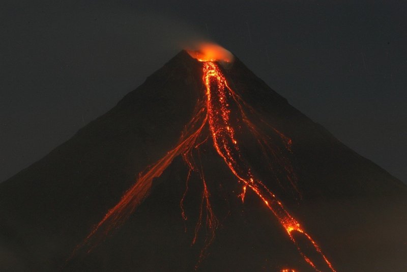 Извержение вулкана Бромо 2012