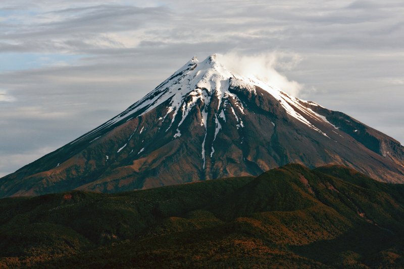 Вулкан Таранаки новая Зеландия