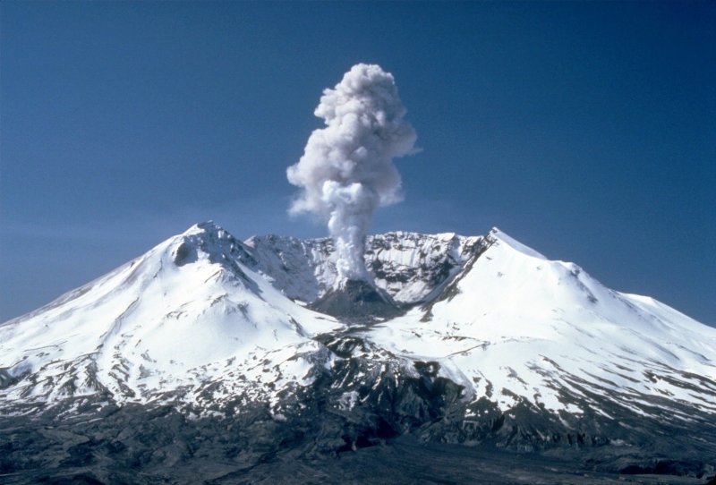 Сент-Хеленс вулкан извержение 1980