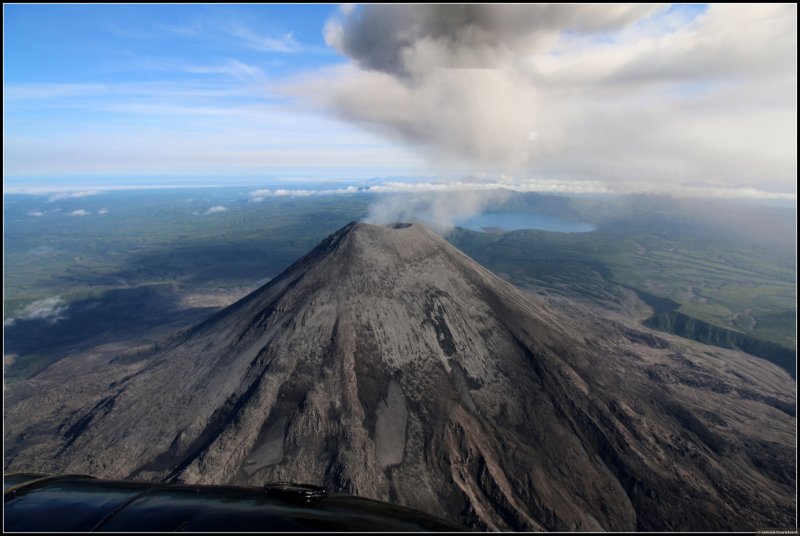 Карымская сопка вулкан извержение