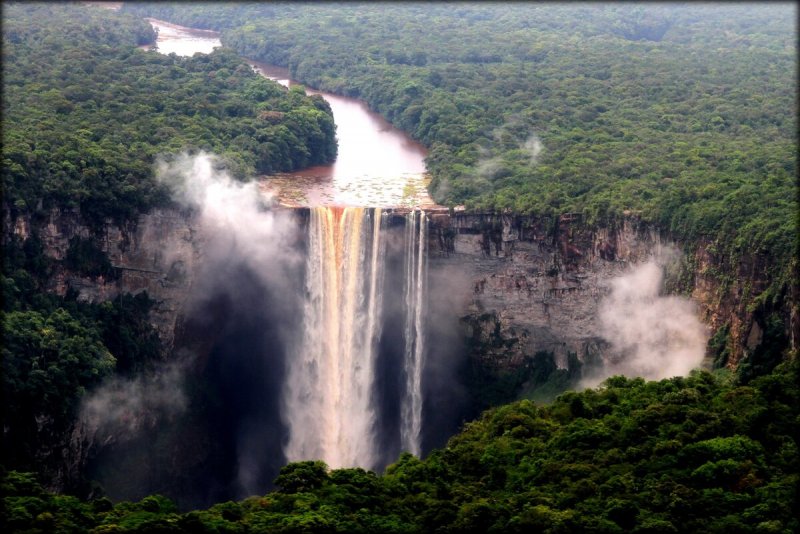 Национальный парк Кайетур -Гайана достопримечательности