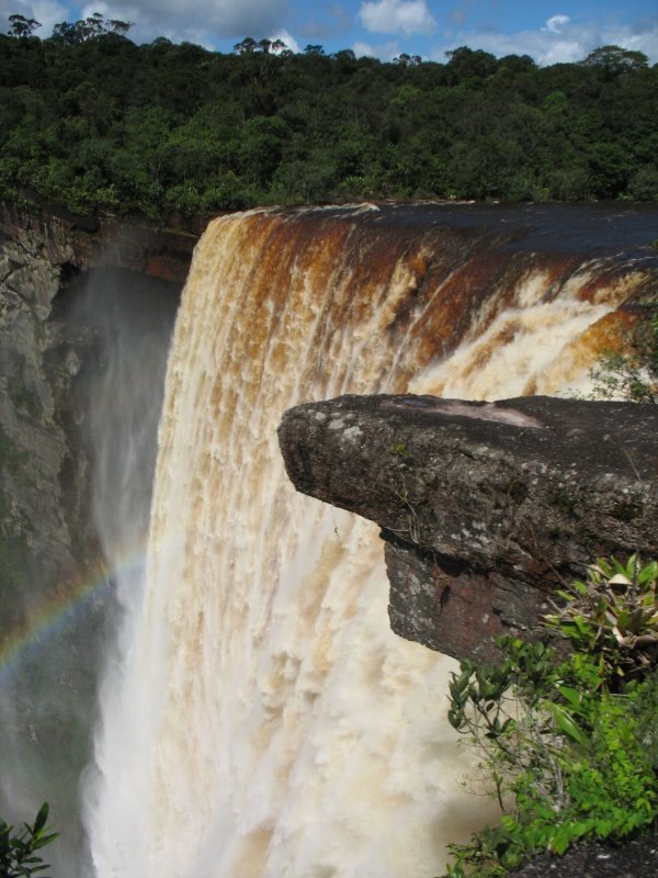 Гайана водопад