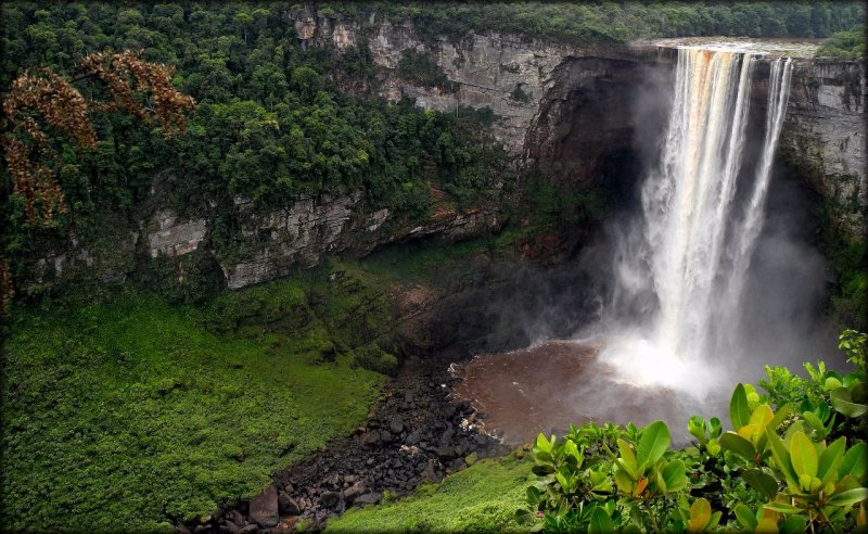Гаяна водопад