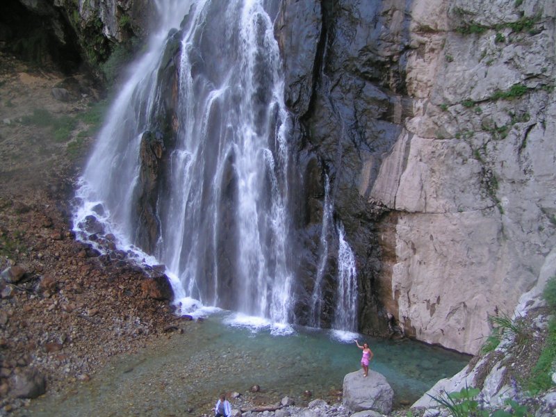 Гегский водопад Абхазия фотосессия