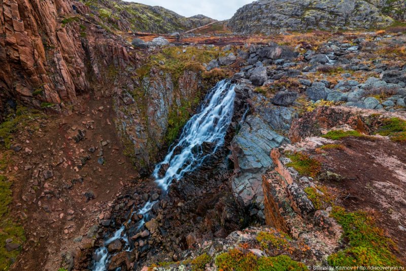 Водопады Кольского полуострова