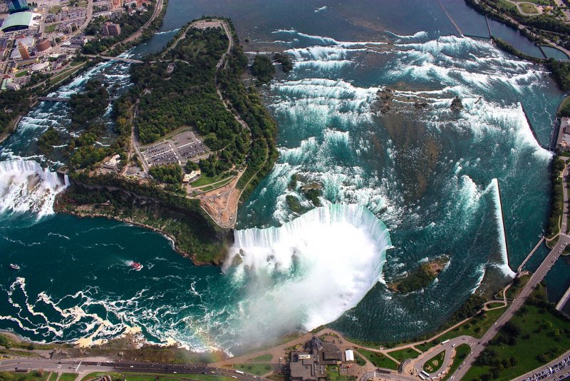 Ниагарский водопад подкова Канада