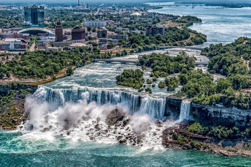 Онтарио Канада Ниагарский водопад
