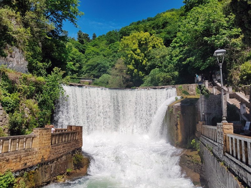 Водопады в Сухуми Абхазия